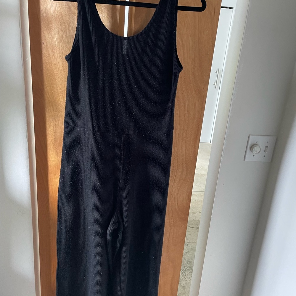 Jumpsuit.  Wide leg.  Comes from a smoke free home.  Sleeveless